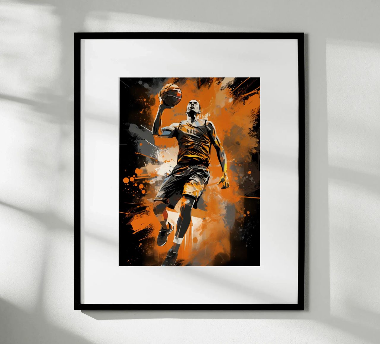 Basketball Orange 2 poster de Mateo