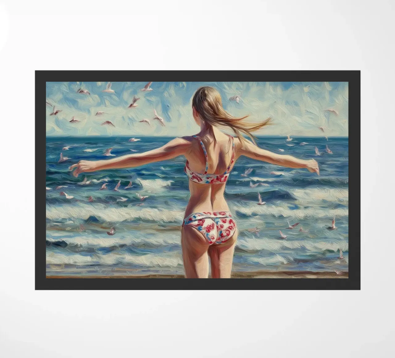 Mare, spiaggia, bikini zerbino da Motivate-Today