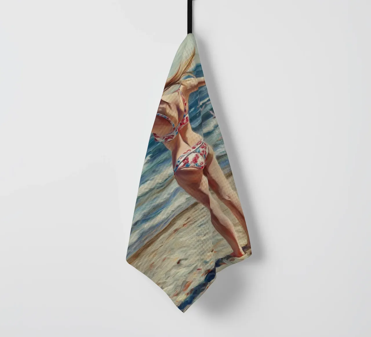 Mare, spiaggia, bikini canovaccio da cucina da Motivate-Today