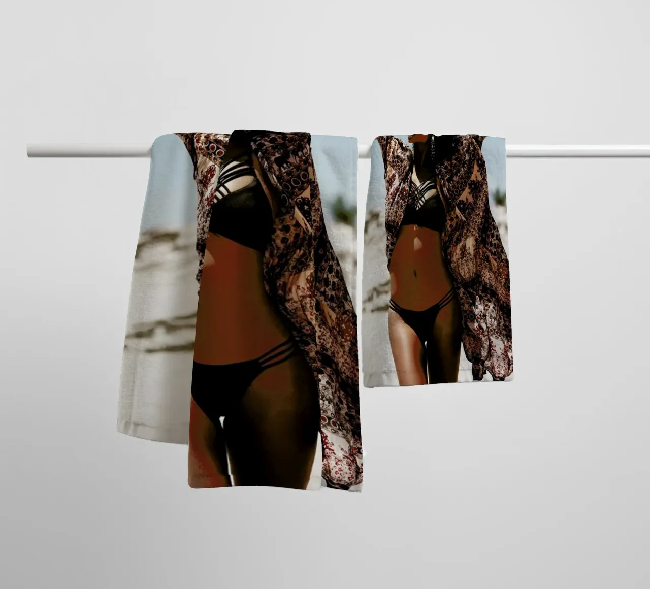 Beachin´In O.C. towel by Marie Bärsch