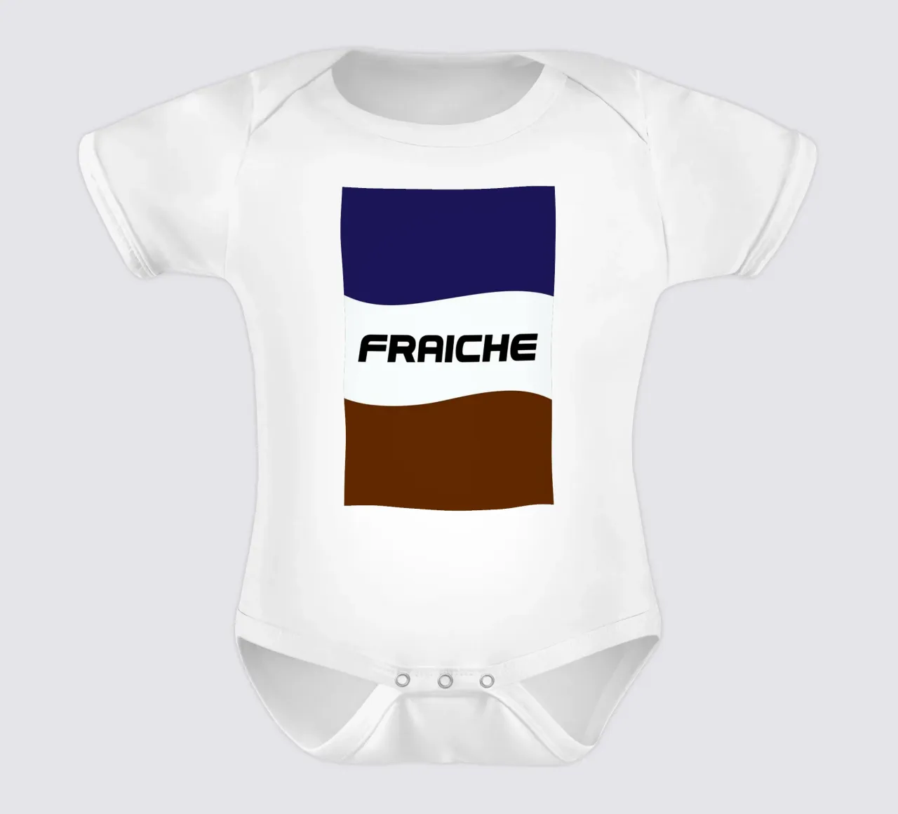 Fraiche body neonato maniche corte da FRAICHE