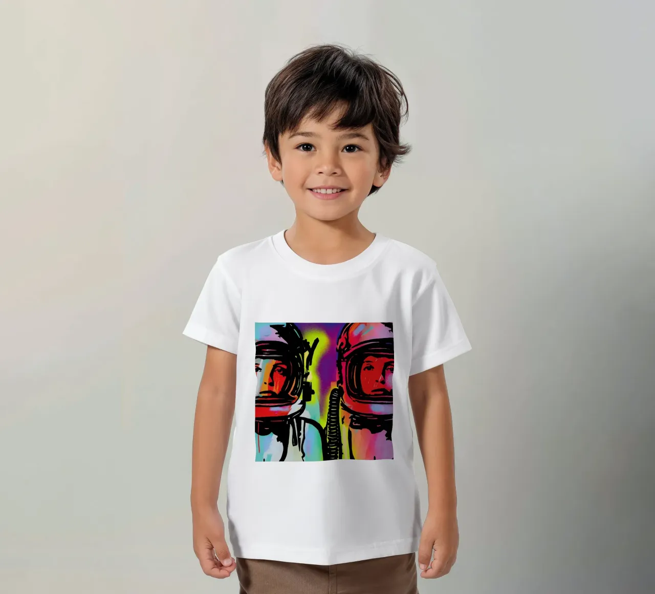 Astronauts t-shirt bambini da JRuggs