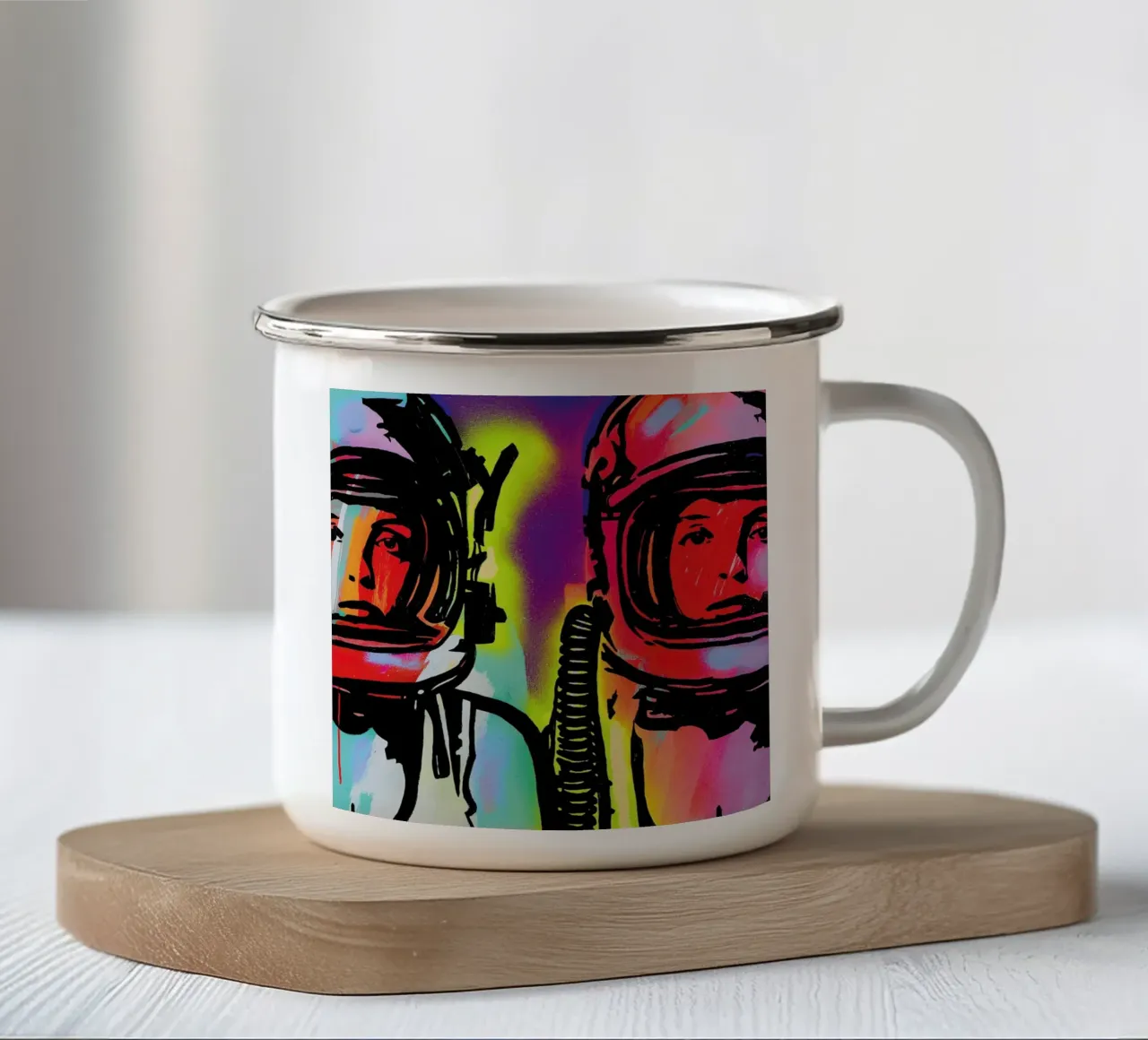 Astronauts tazza in smalto da JRuggs
