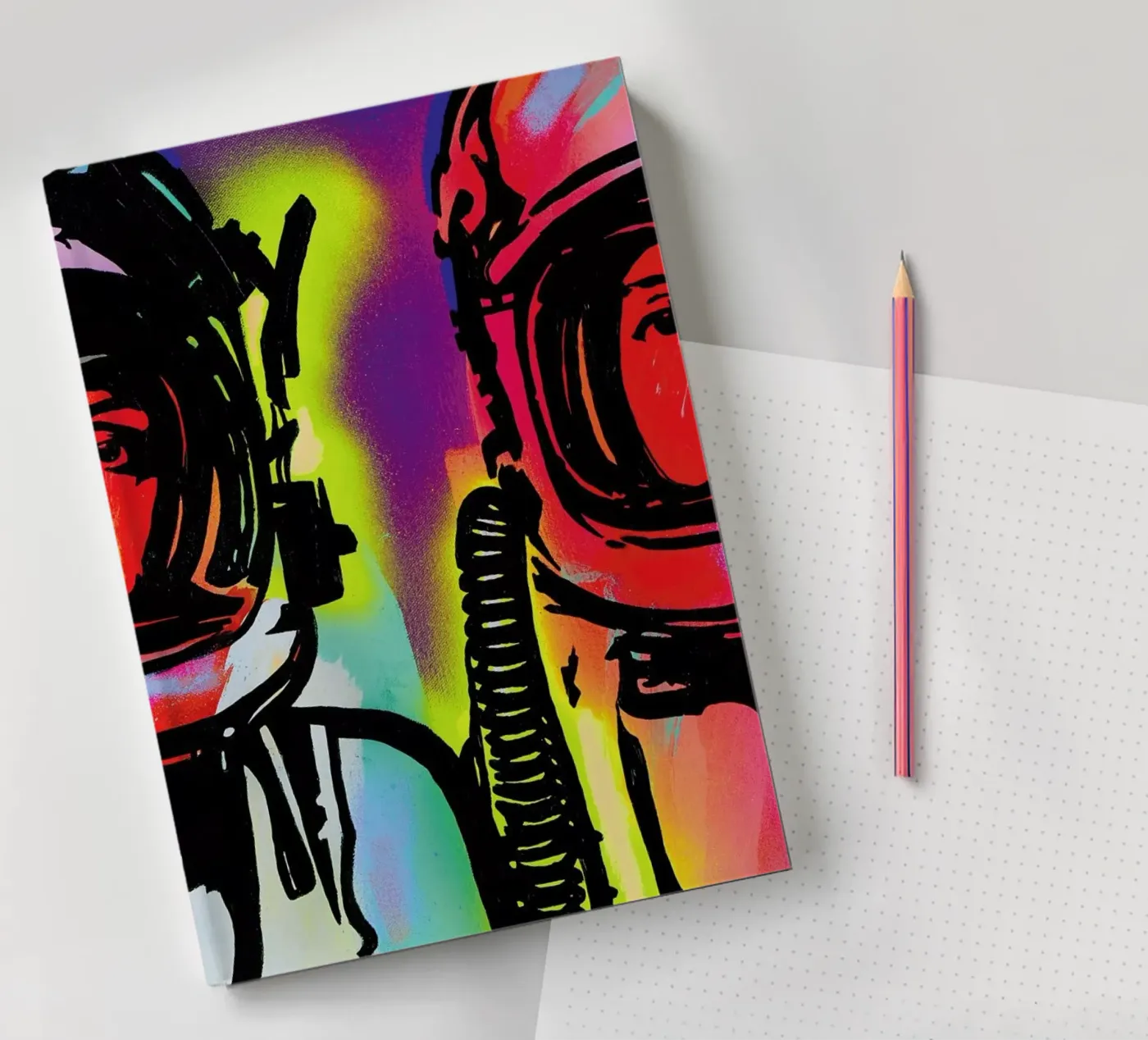 Astronauts notebook by JRuggs