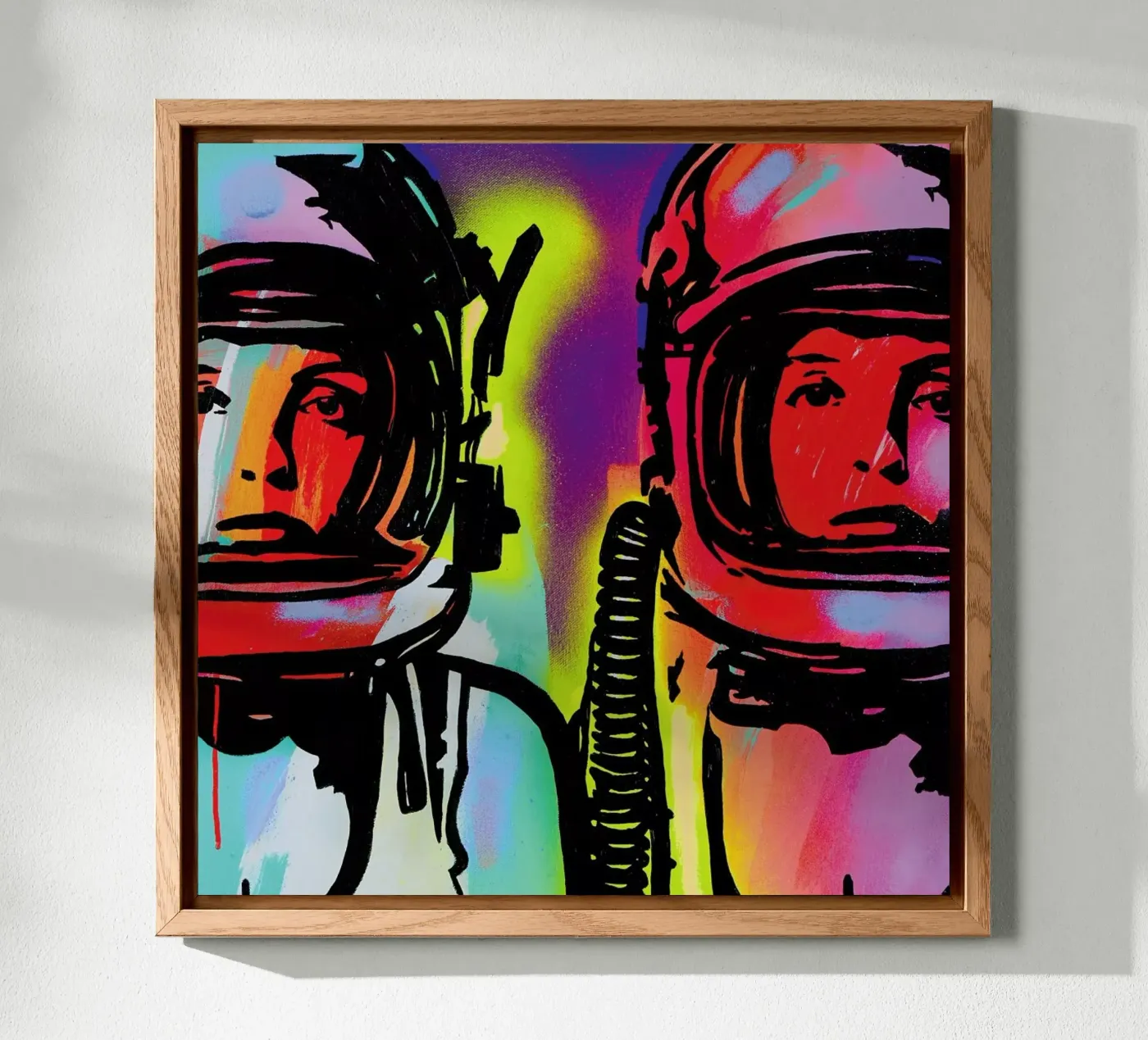 Astronauts alluminio dibond da JRuggs