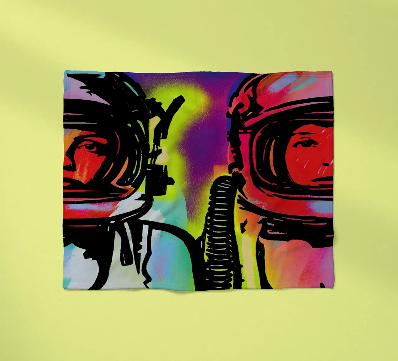 Astronauts Fleecedecke von JRuggs