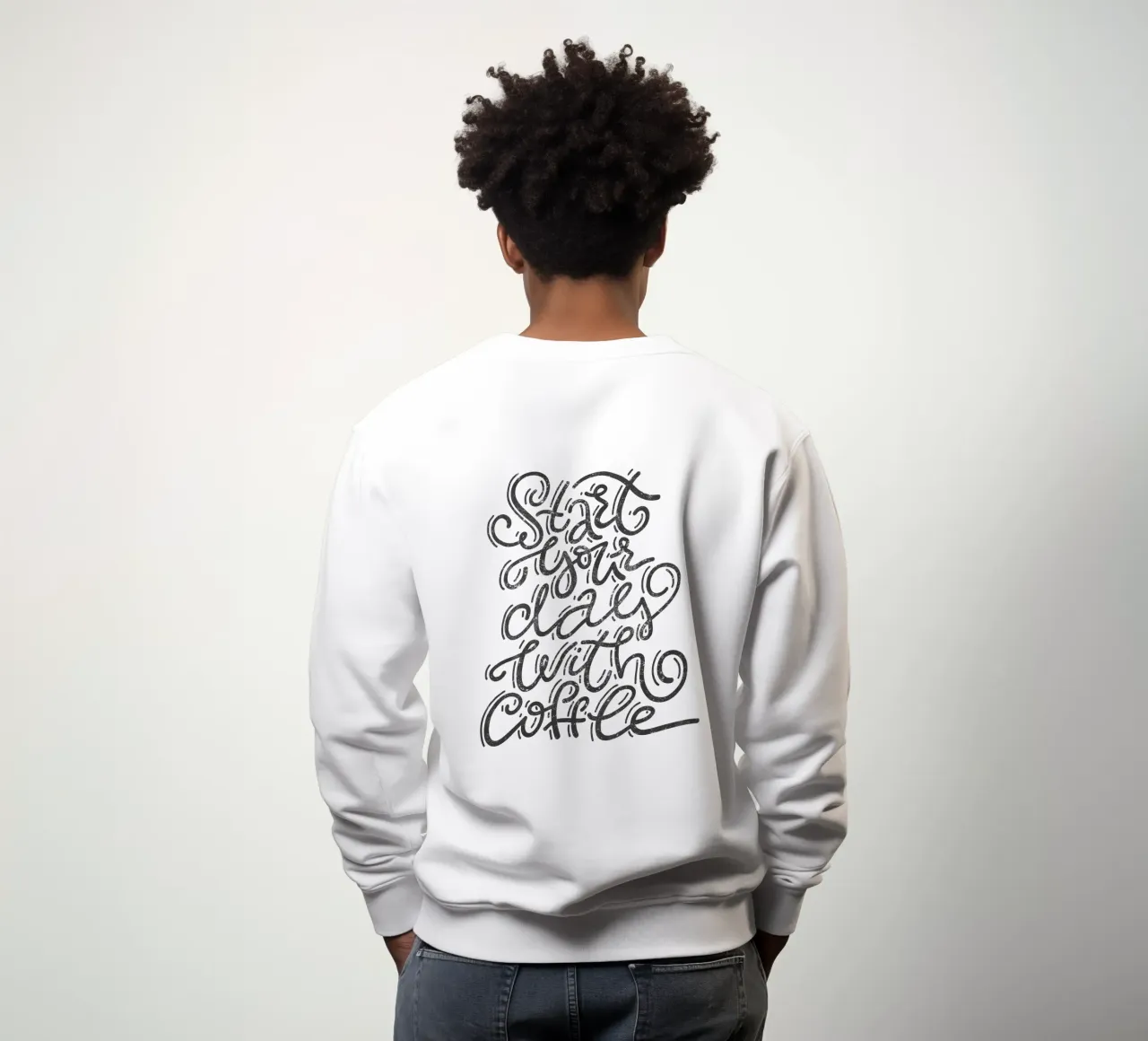 Start Your Day with Coffee sudadera de QuooodZ by MooodzArt