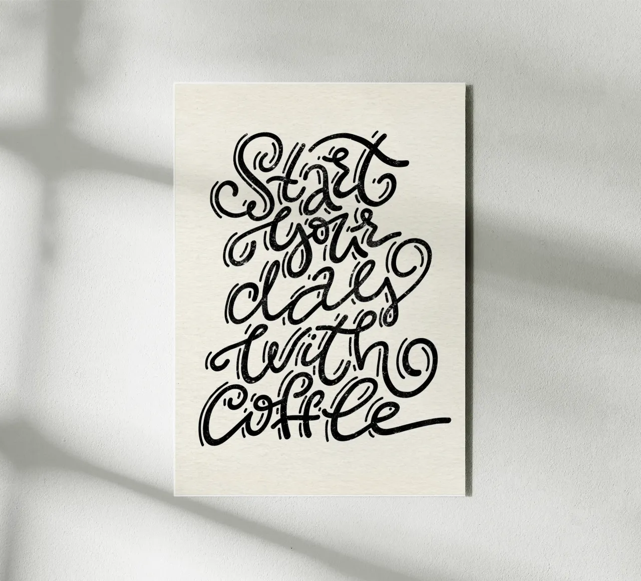 Start Your Day with Coffee forex plate by QuooodZ by MooodzArt