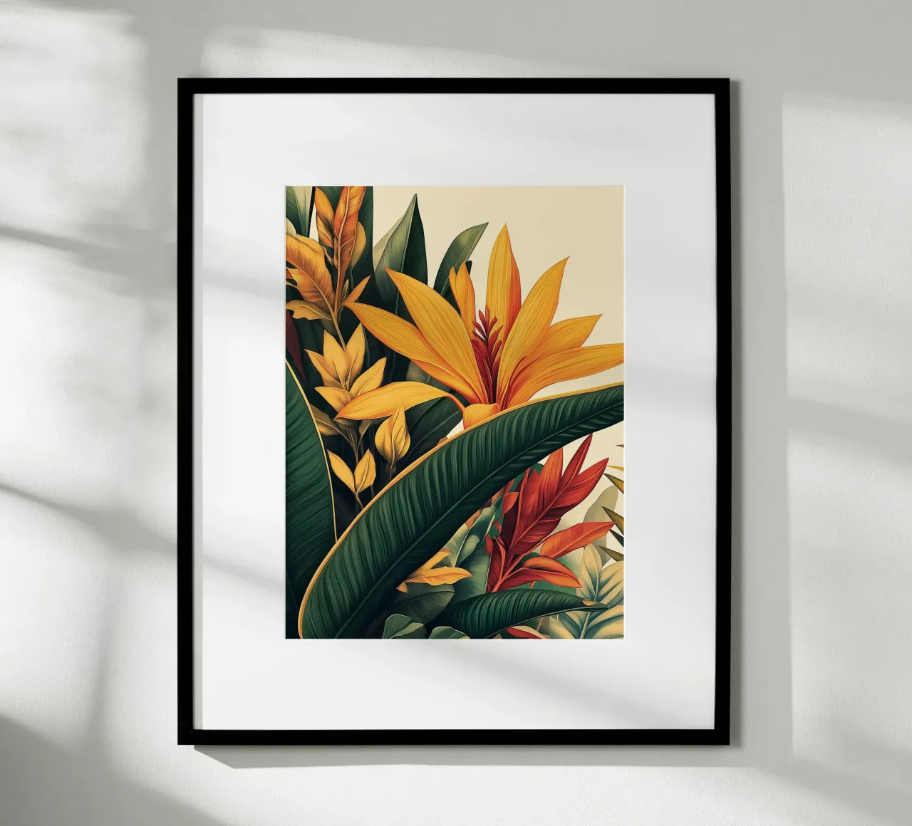 Composizione tropicale poster da Flora & Horizon