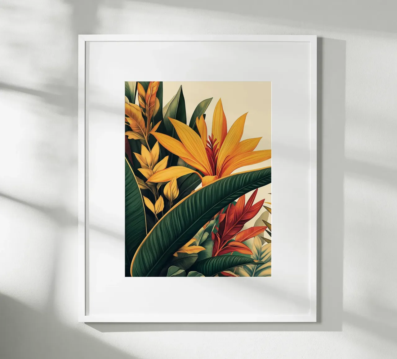 Composizione tropicale poster da Flora & Horizon