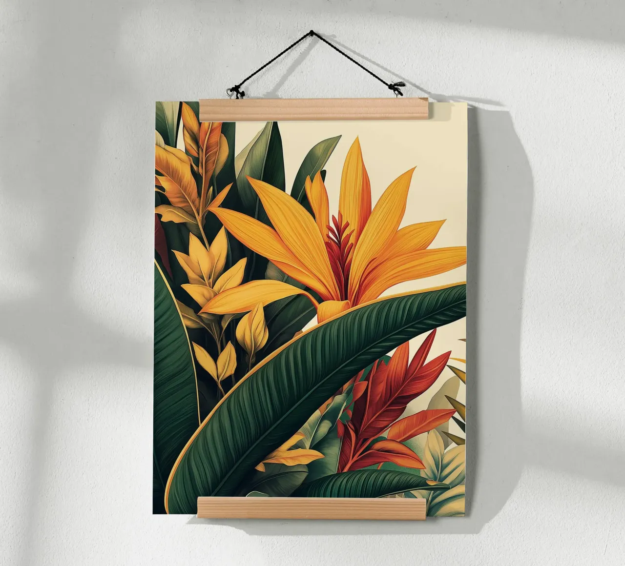 Composizione tropicale poster da Flora & Horizon