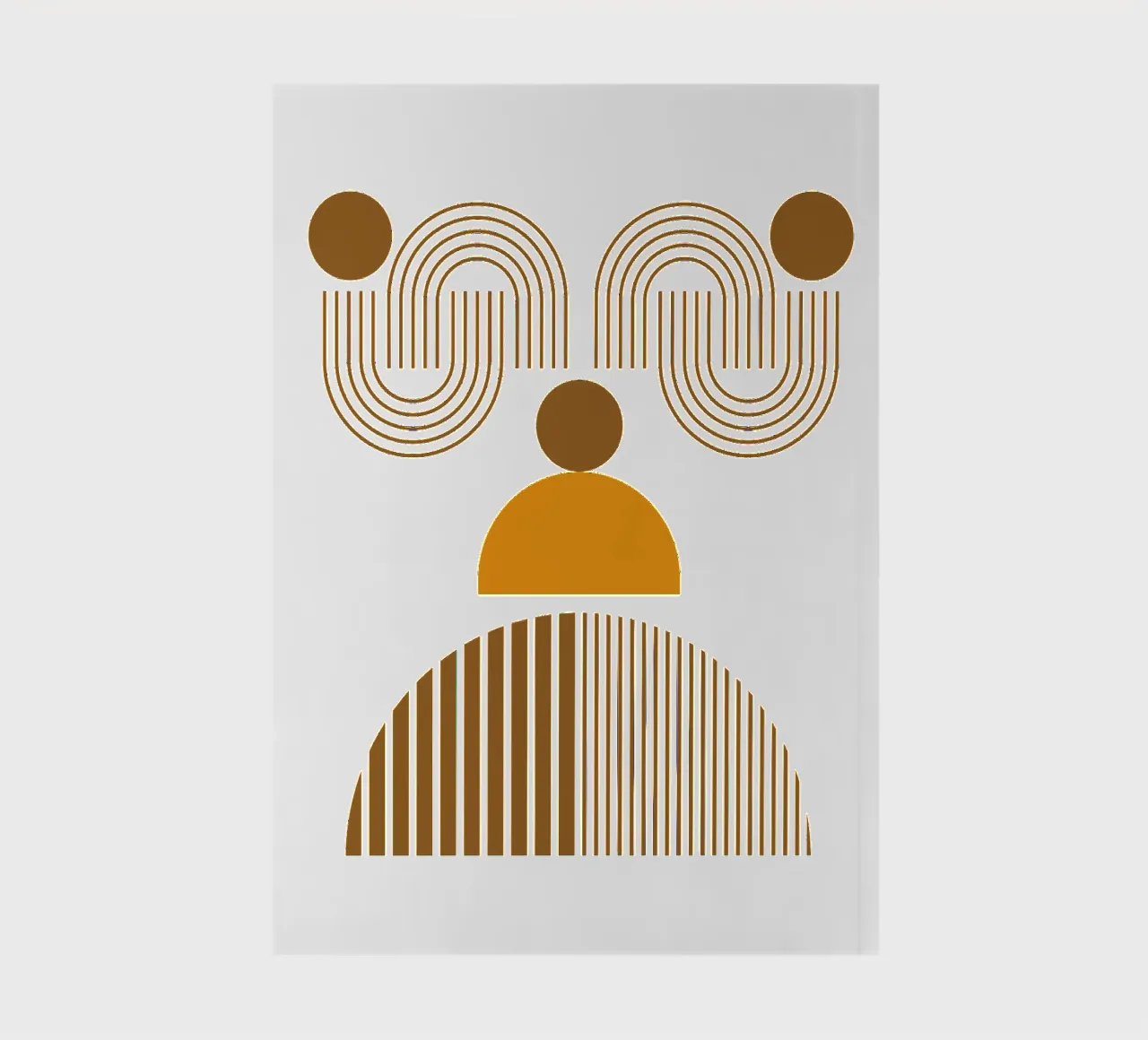 Modern Minimalist Simple Elegant notebook by YSV MINIMALIST