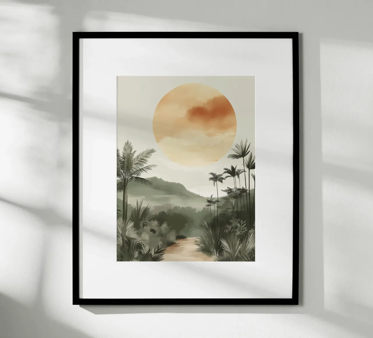 Paesaggio tropicale poster da Flora & Horizon