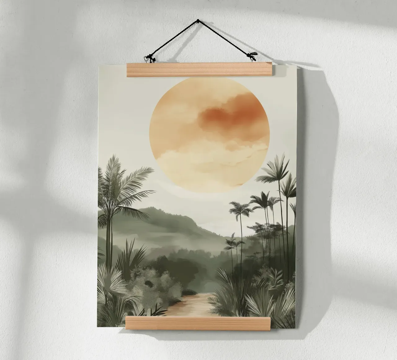 Paesaggio tropicale poster da Flora & Horizon