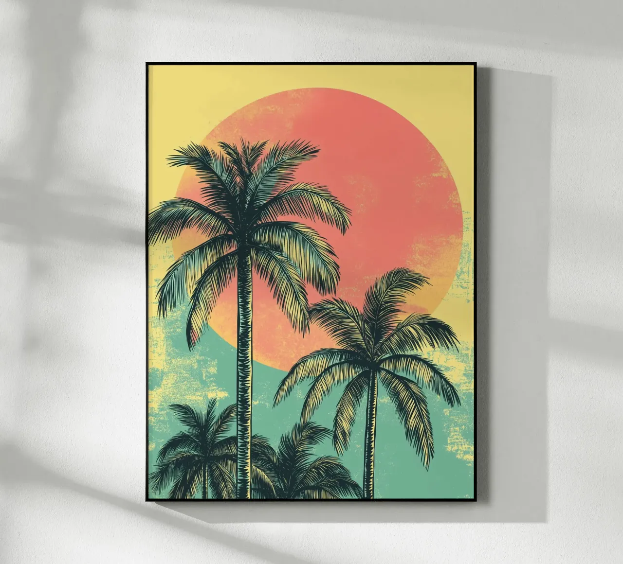 Palme retrò plexiglass da Flora & Horizon