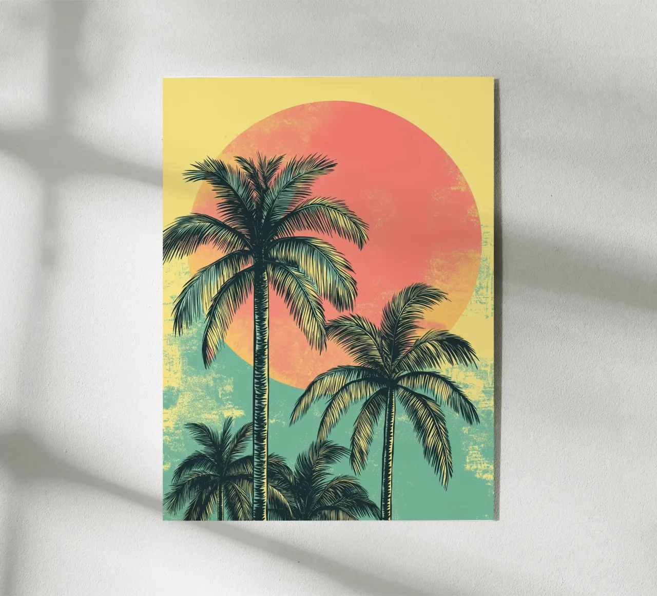 Palme retrò plexiglass da Flora & Horizon