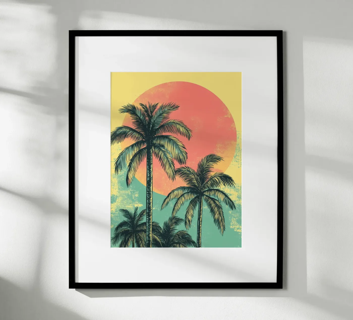 Palme retrò poster da Flora & Horizon