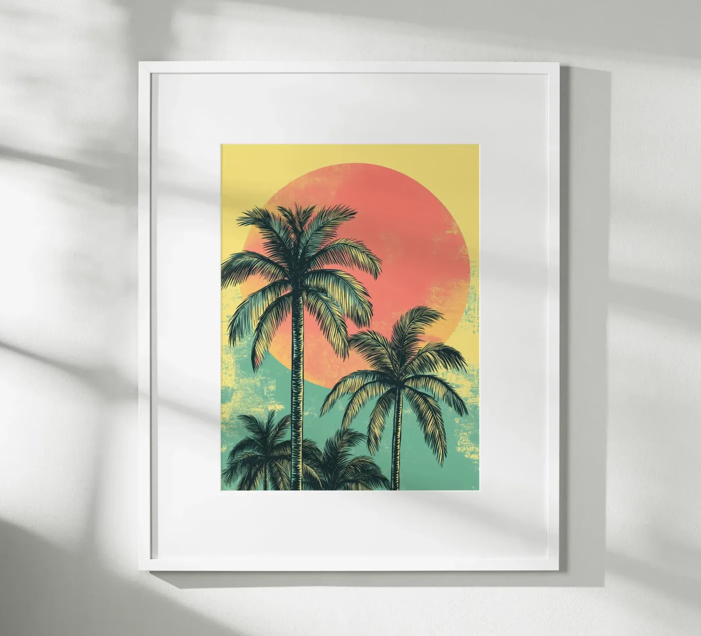 Palme retrò poster da Flora & Horizon