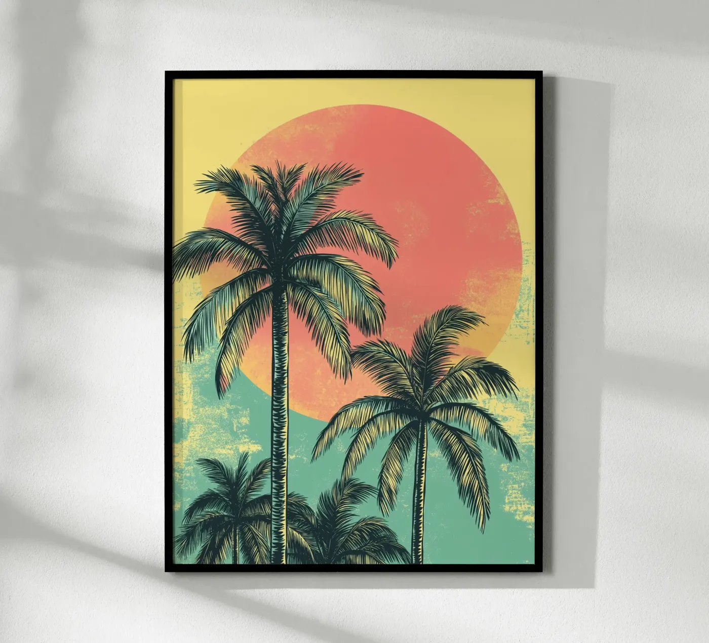 Palme retrò poster da Flora & Horizon