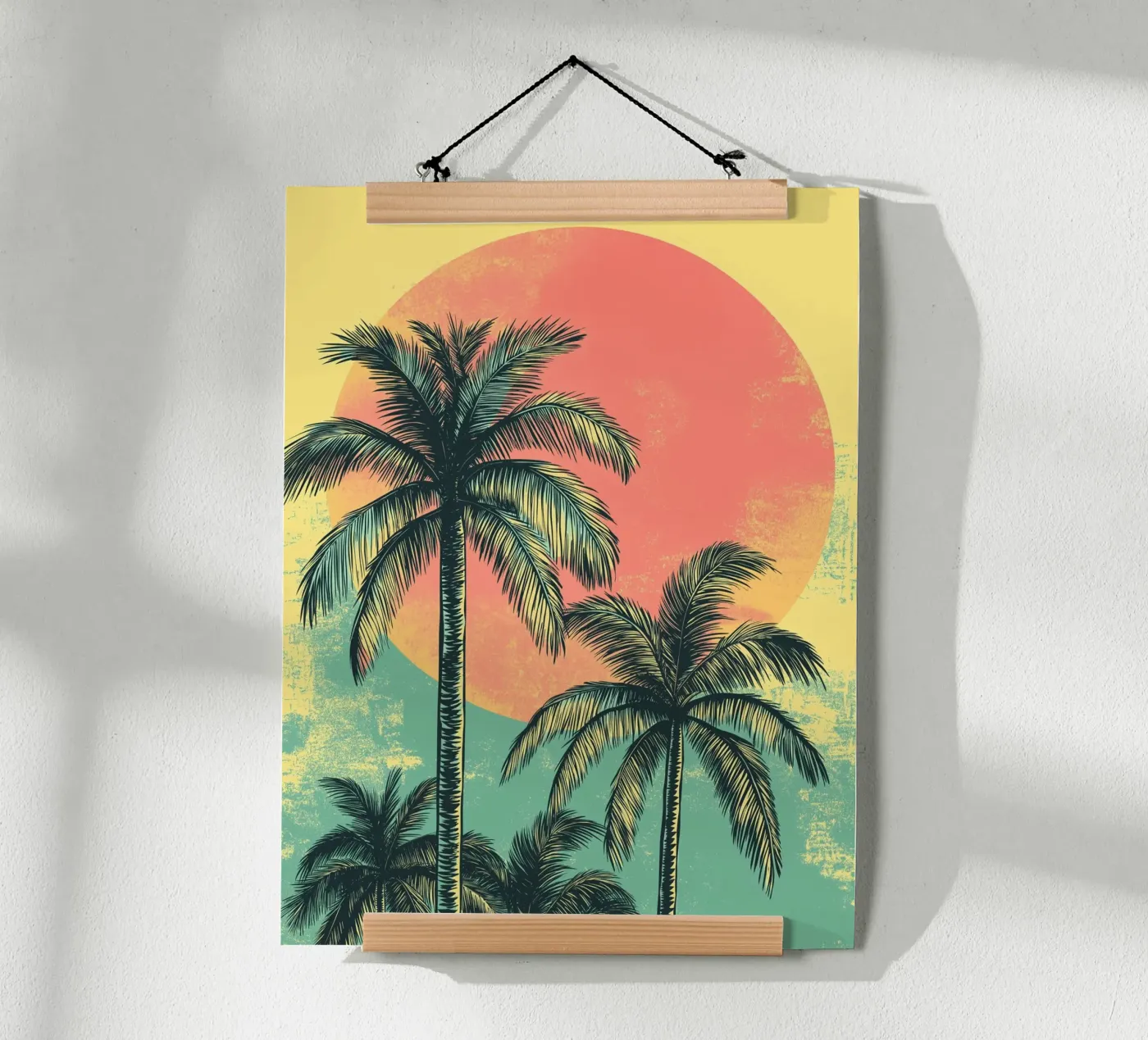 Palme retrò poster da Flora & Horizon