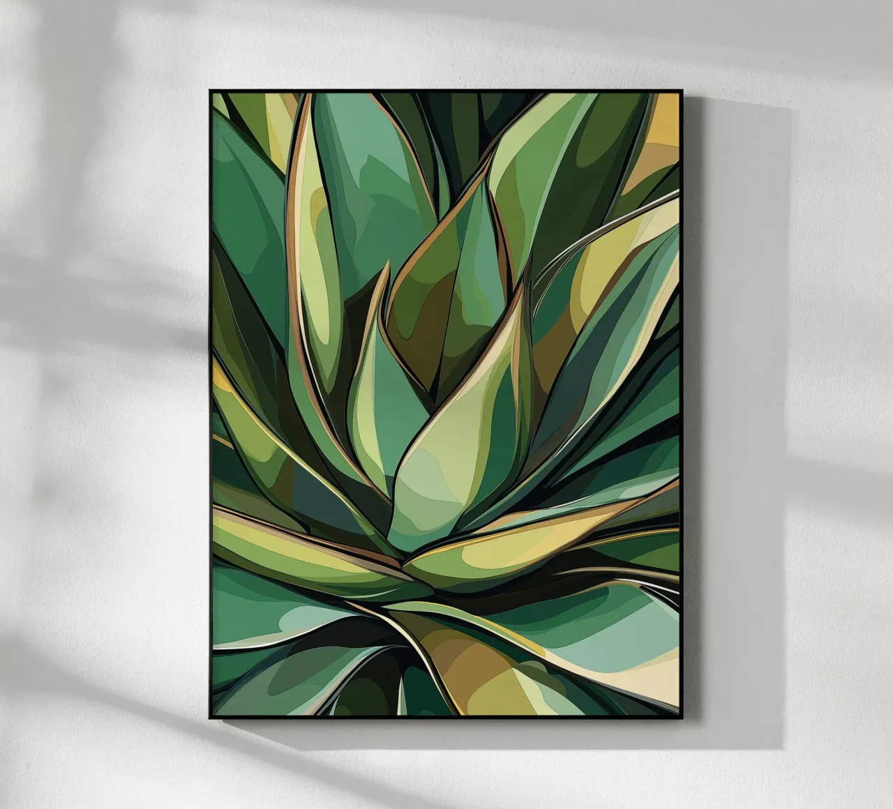 Pianta di agave plexiglass da Flora & Horizon