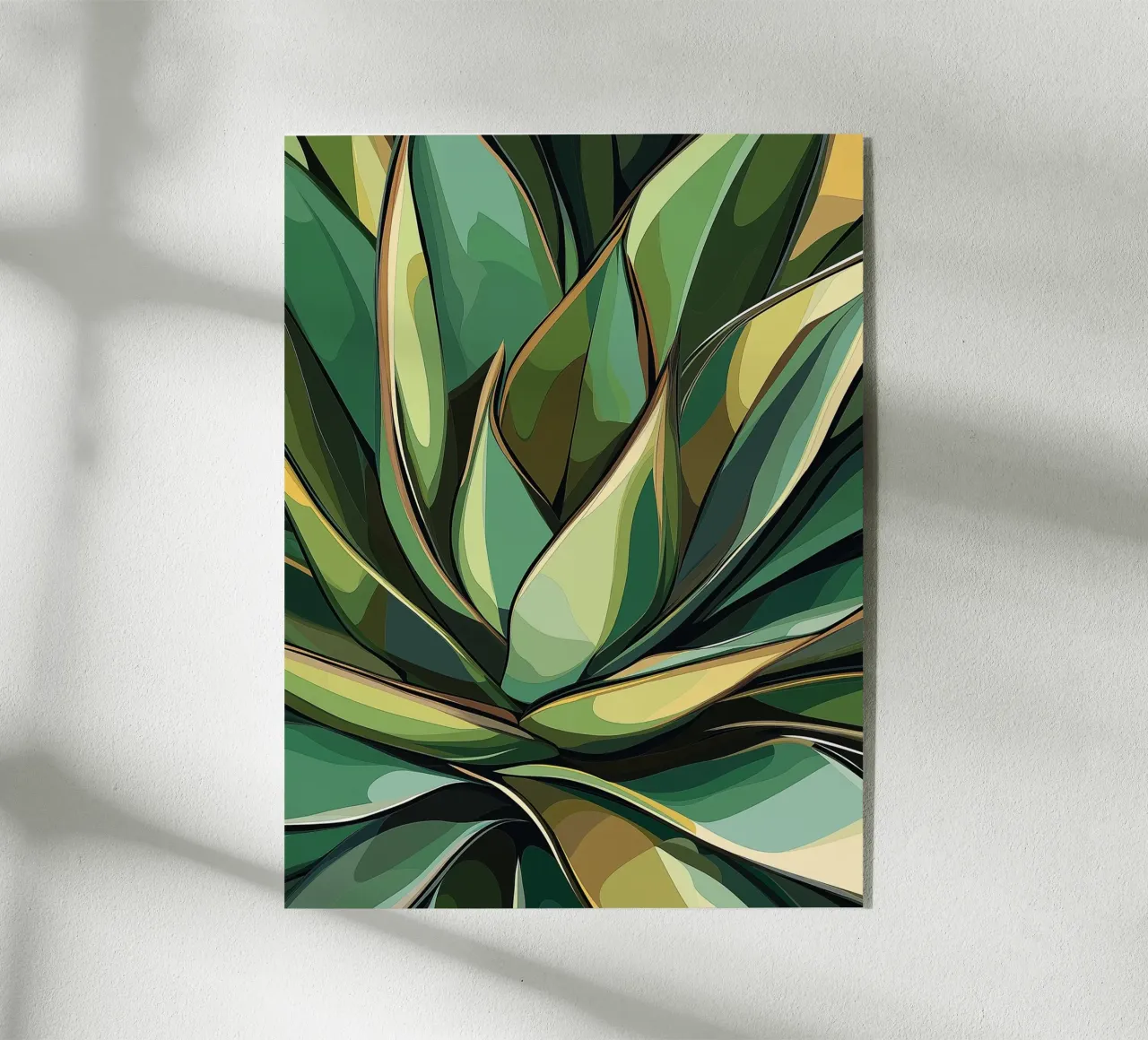 Pianta di agave plexiglass da Flora & Horizon