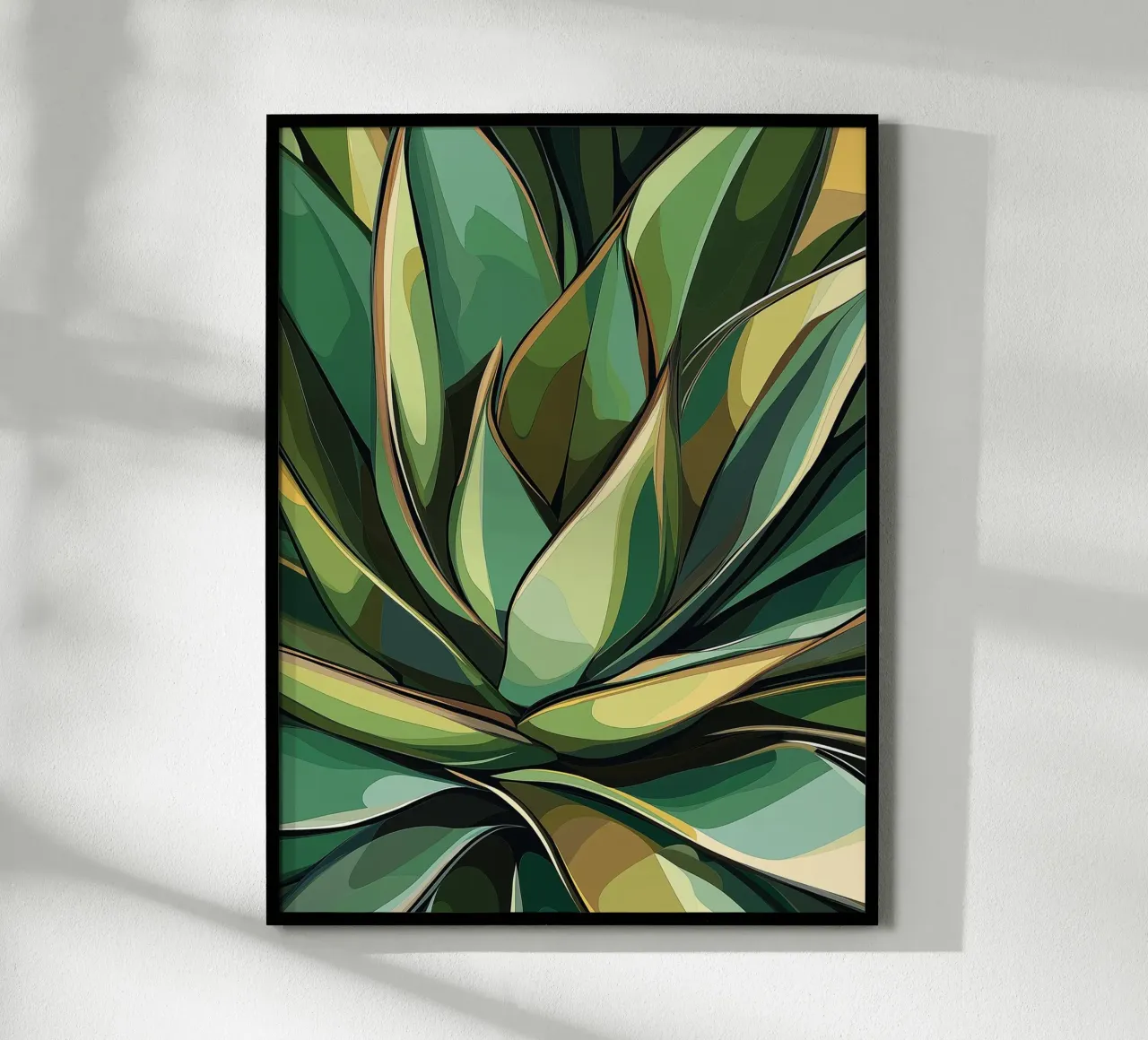 Pianta di agave poster da Flora & Horizon