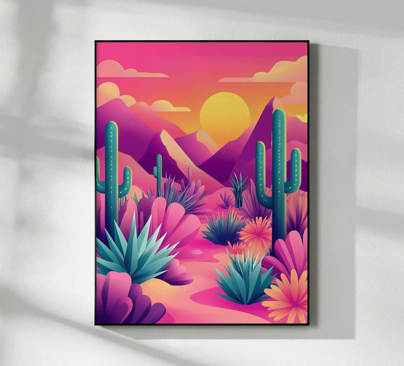 Desert landscape plexiglass da Flora & Horizon
