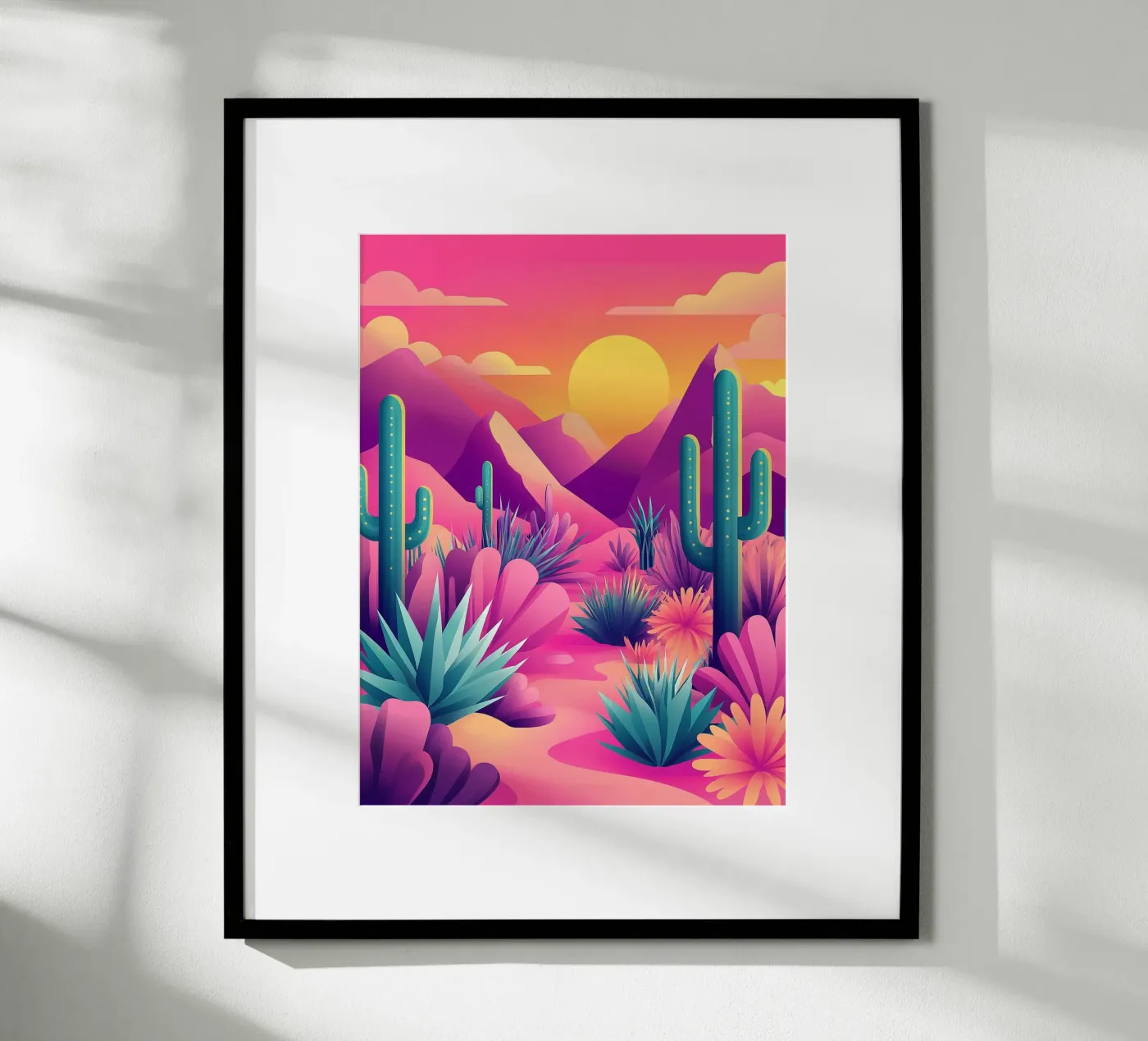 Paesaggio desertico poster da Flora & Horizon