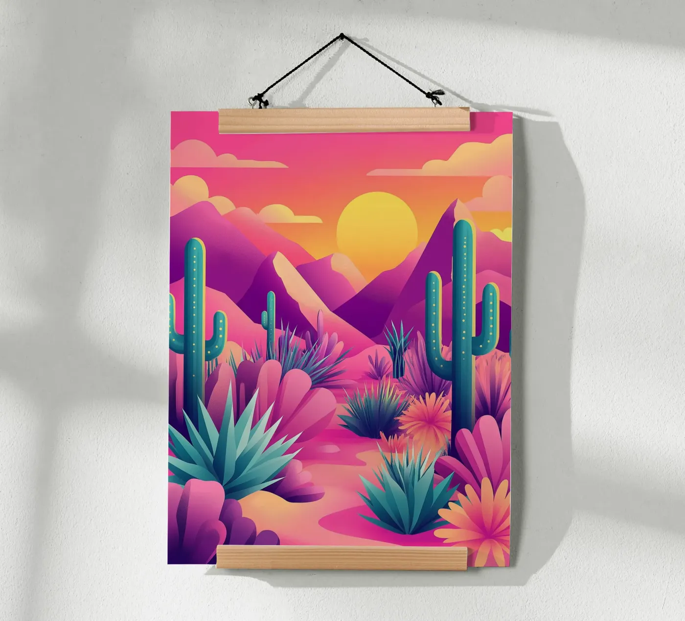 Paesaggio desertico poster da Flora & Horizon