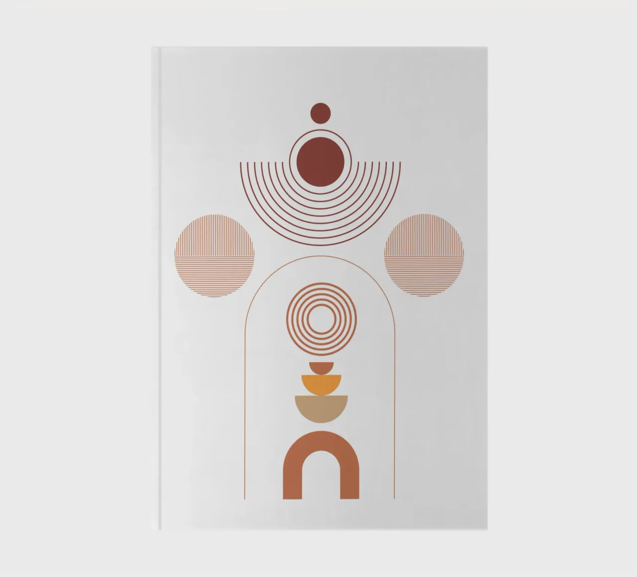 Modern Minimalist Simple Elegant notebook by YSV MINIMALIST