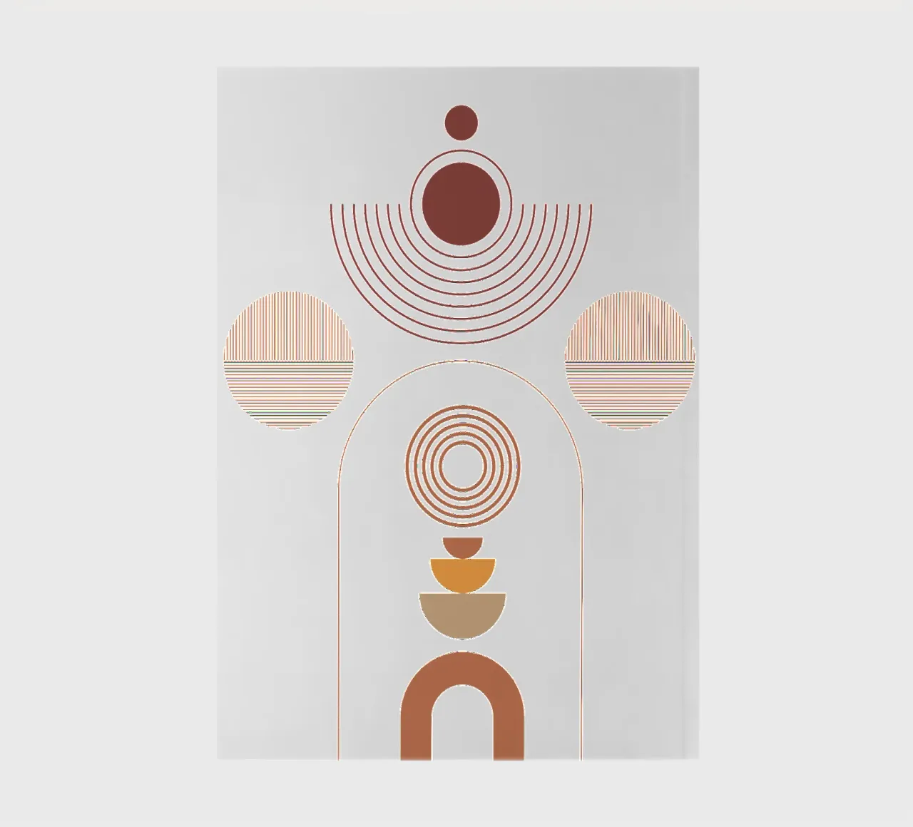 Modern Minimalist Simple Elegant notebook by YSV MINIMALIST