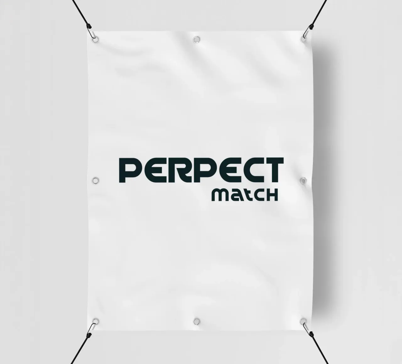 Abbinamento perfetto Tipografia semplice e minimalista telo in pvc da YV TYPOGRAPHY