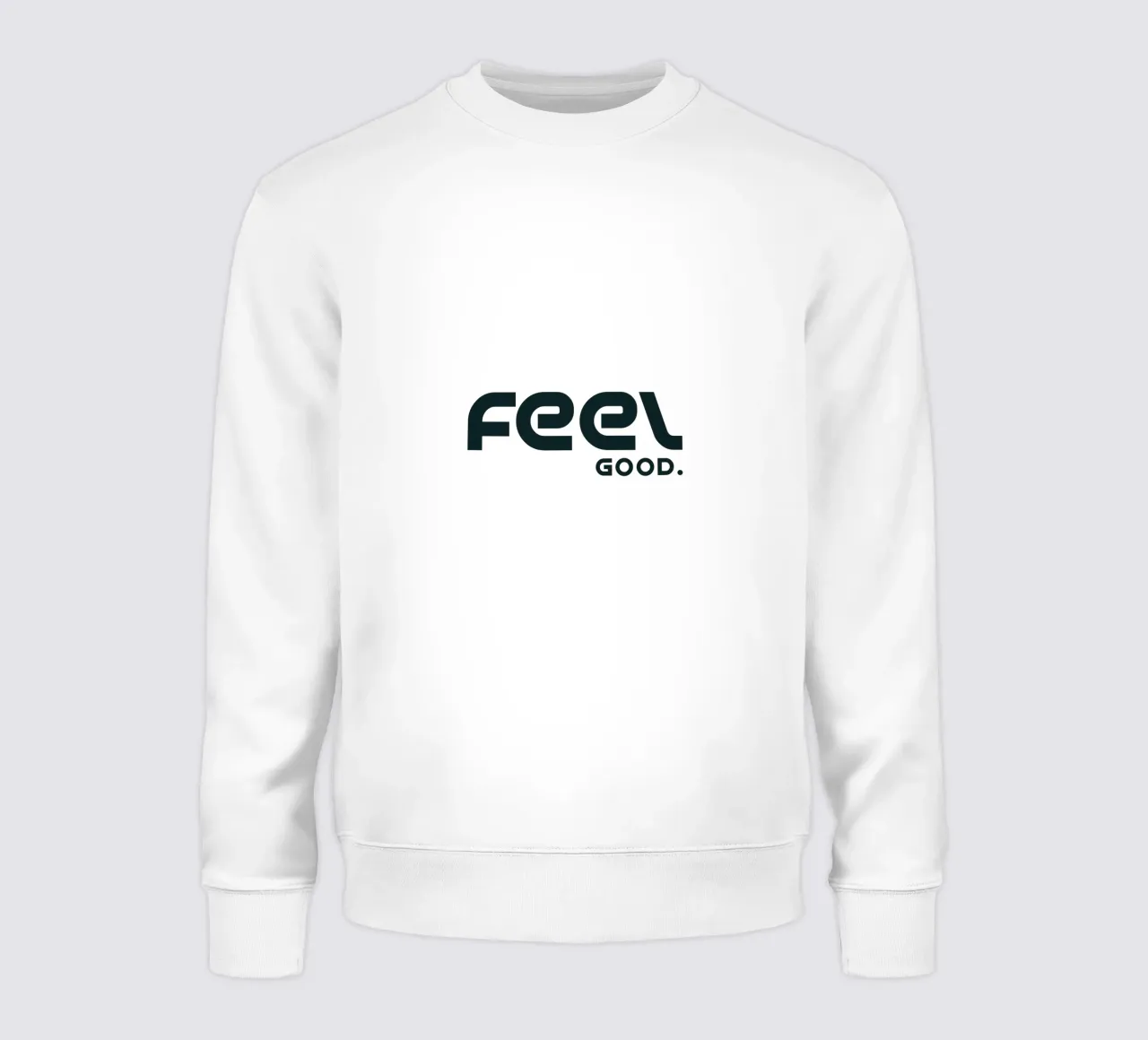 Sentirsi bene Minimalista Semplice Elegante felpa da YV TYPOGRAPHY