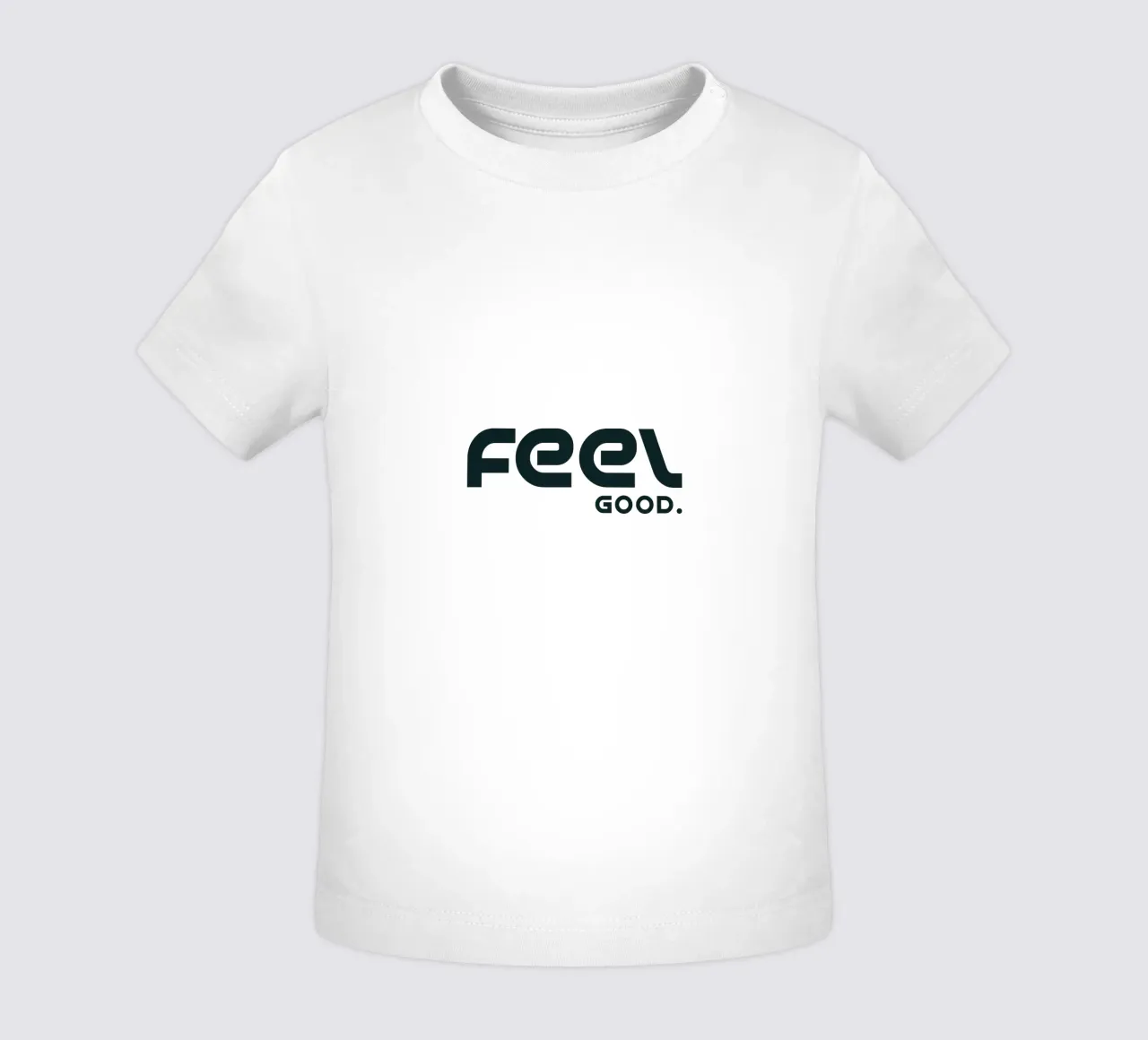 Sentirsi bene Minimalista Semplice Elegante maglietta neonato da YV TYPOGRAPHY