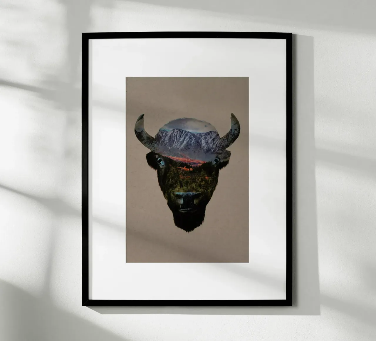 Bison Peak poster da Davies Babies