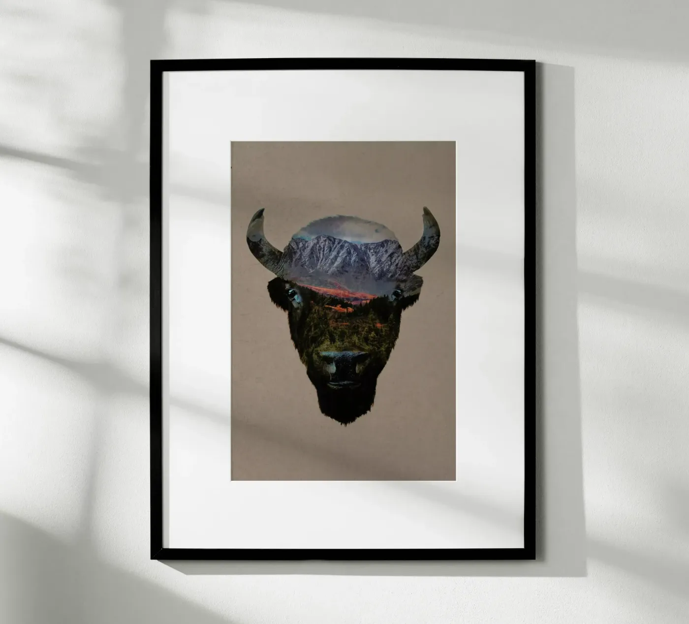 Bison Peak poster by Davies Babies