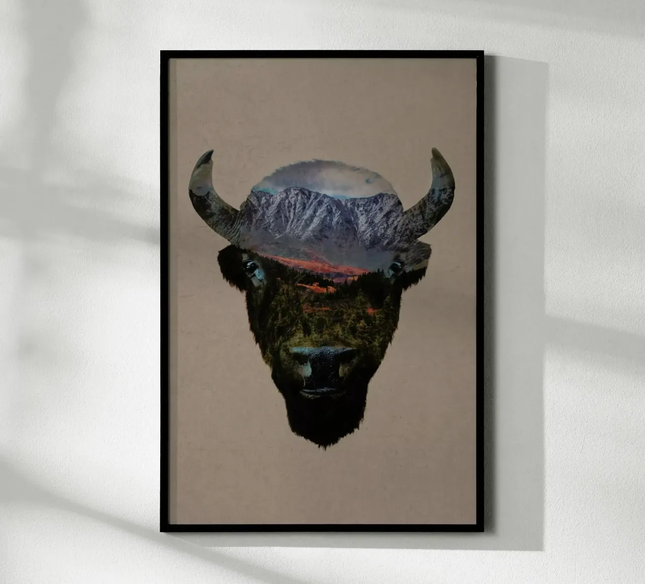Bison Peak poster da Davies Babies