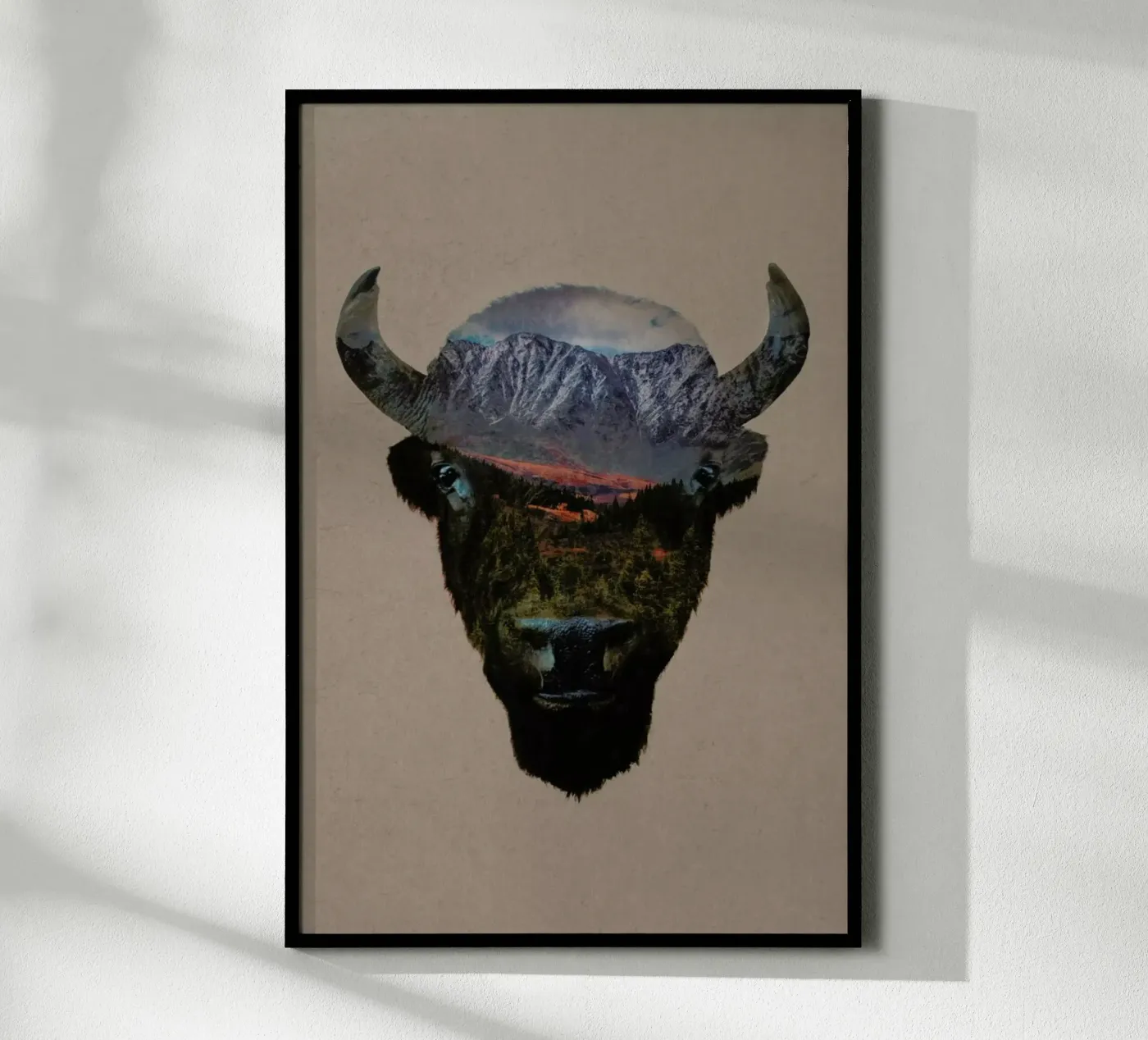 Bison Peak poster by Davies Babies