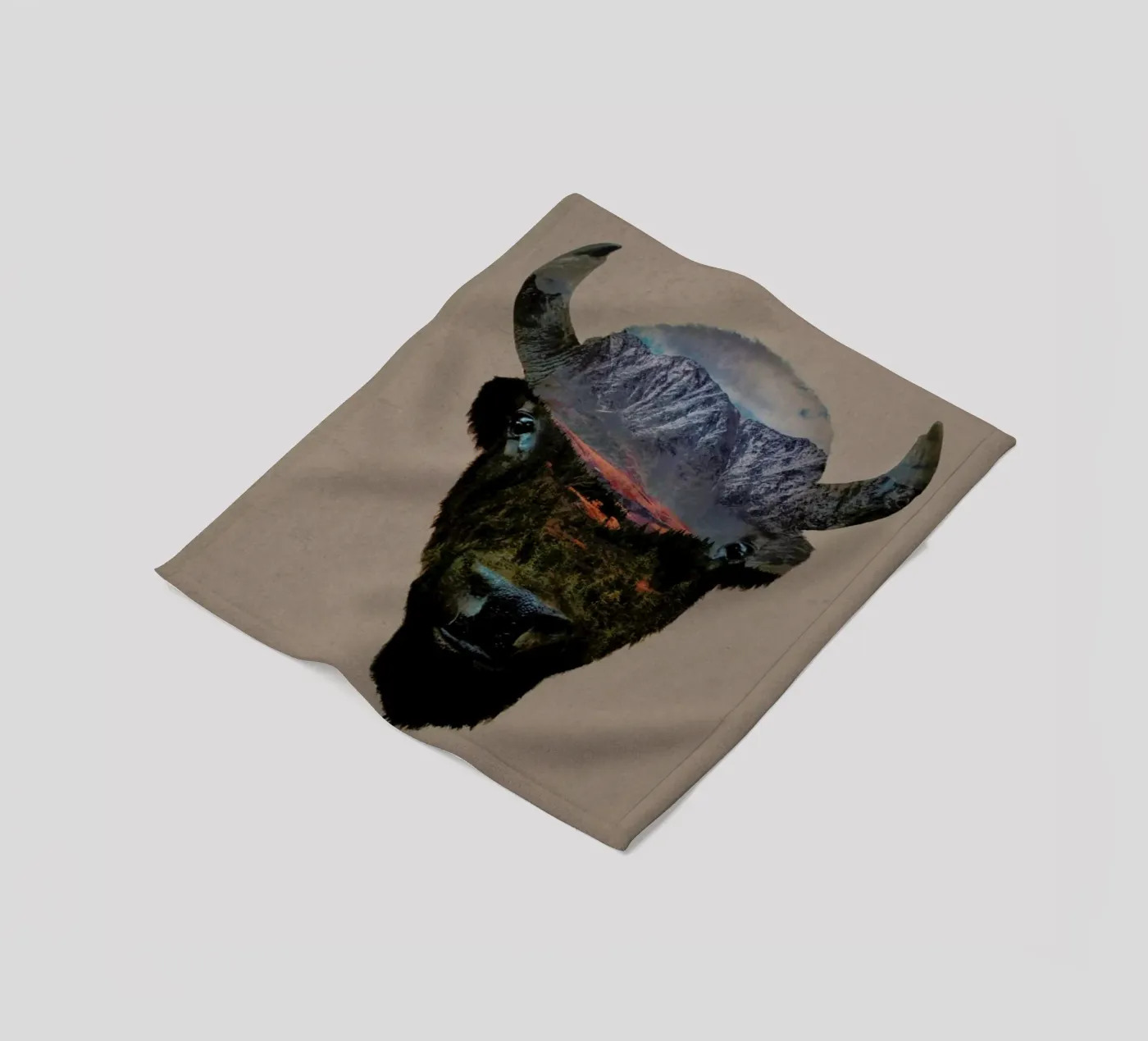 Bison Peak fleecedeken van Davies Babies