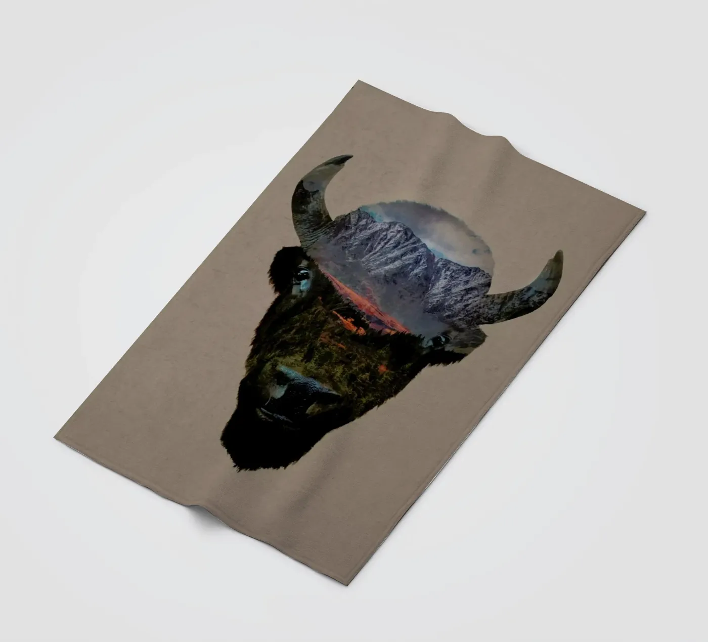 Bison Peak fleecedeken van Davies Babies