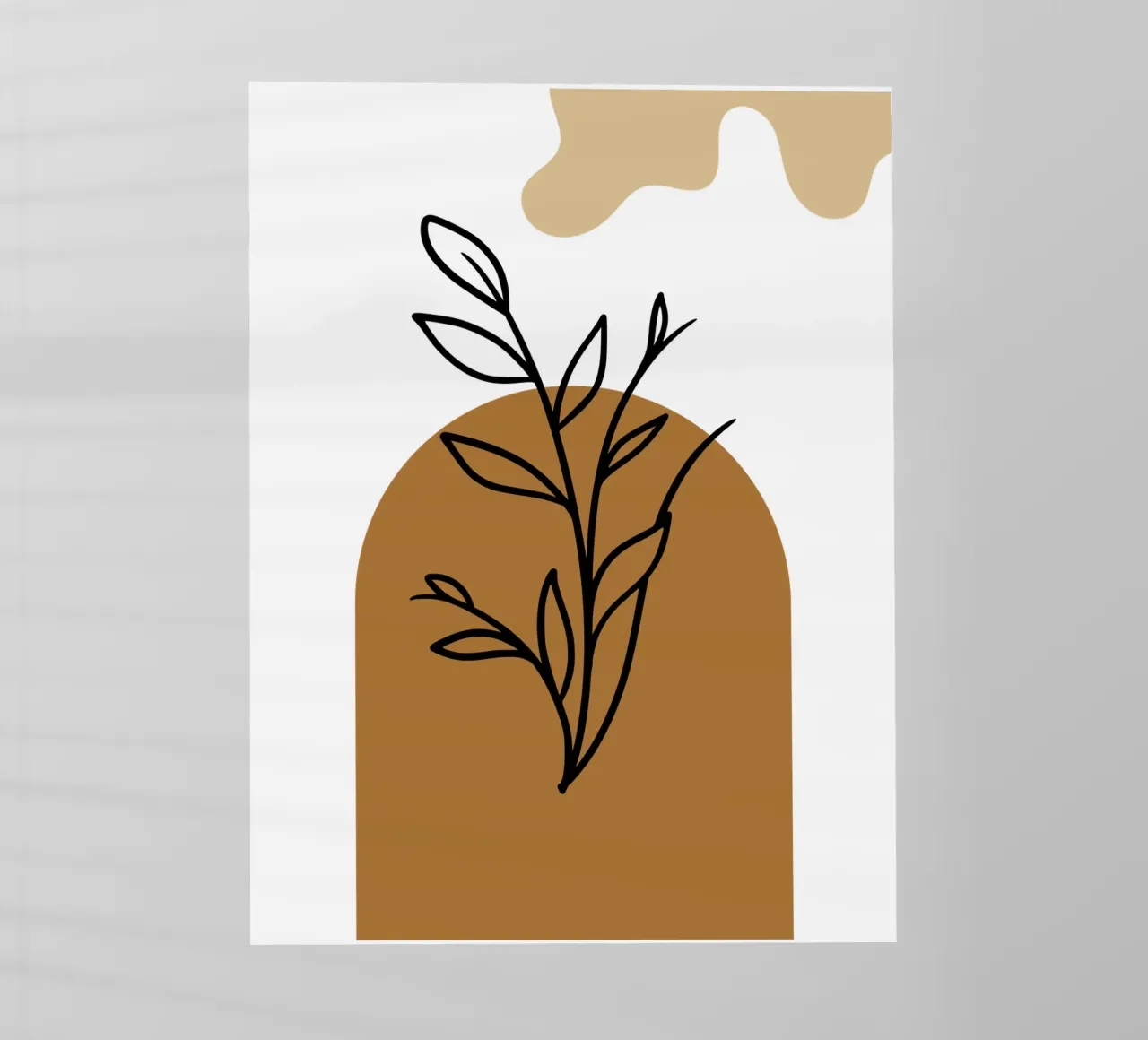 Fiori semplici, eleganti e minimalisti pellicola backlit da YSV MINIMALIST