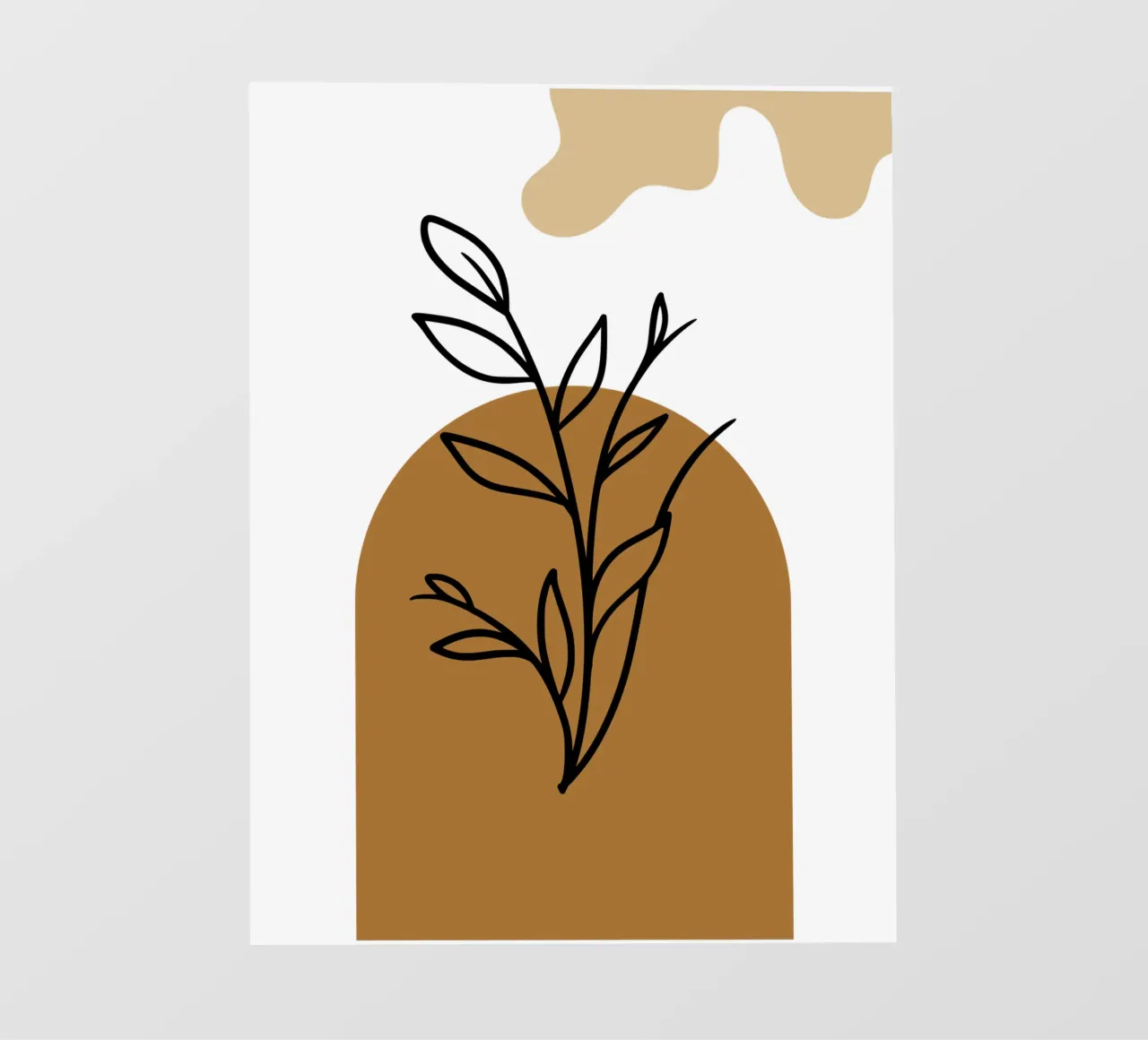 Fiori semplici, eleganti e minimalisti pellicola backlit da YSV MINIMALIST