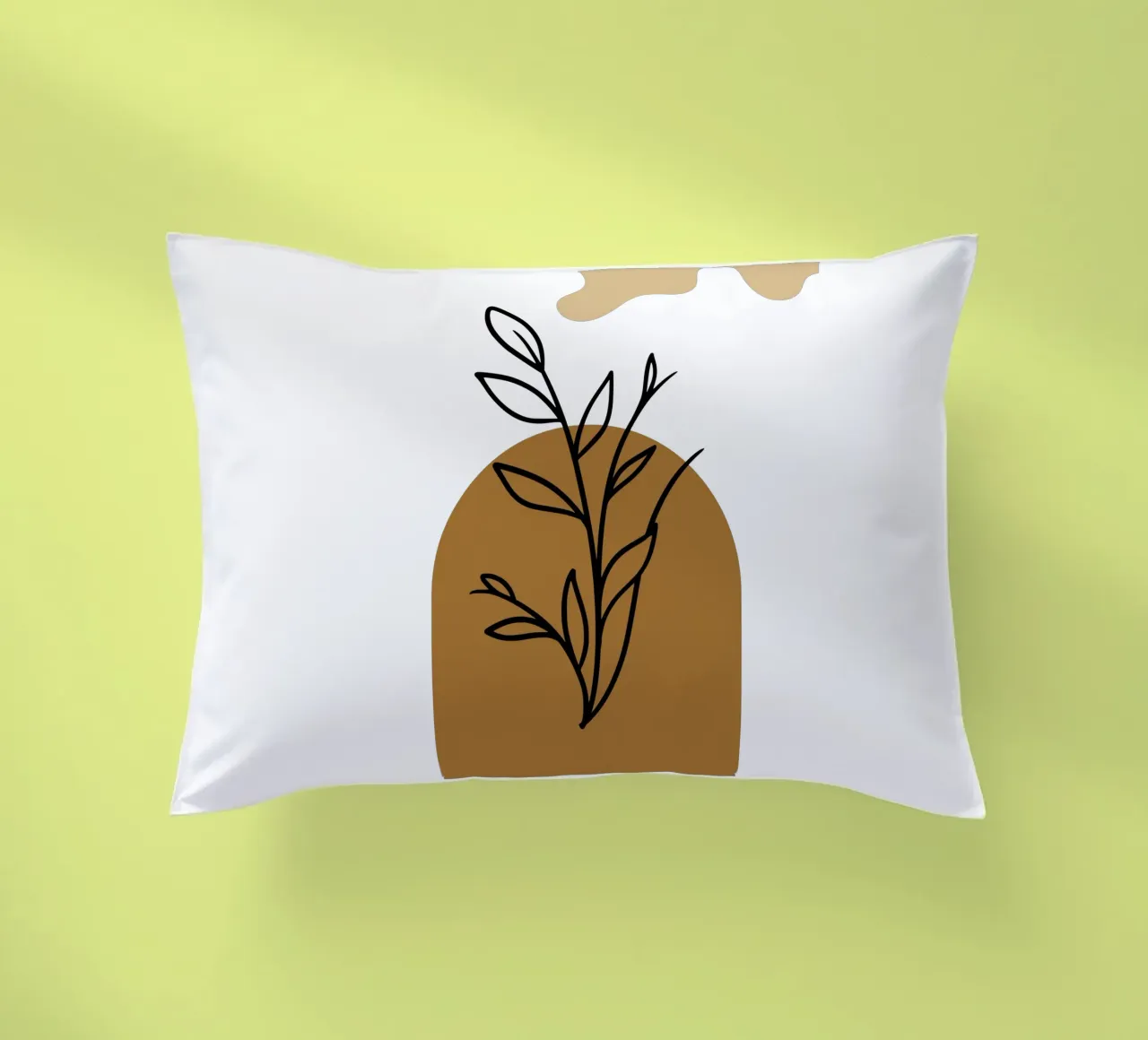 Fiori semplici, eleganti e minimalisti cuscino da YSV MINIMALIST