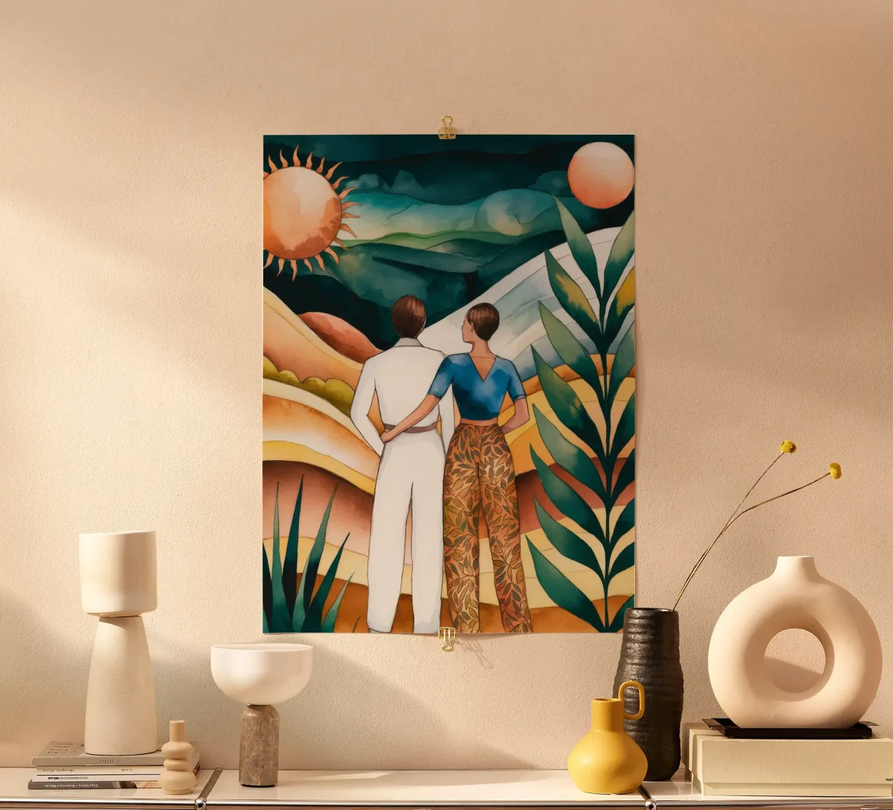 Viandanti celesti poster da Artie Shifa