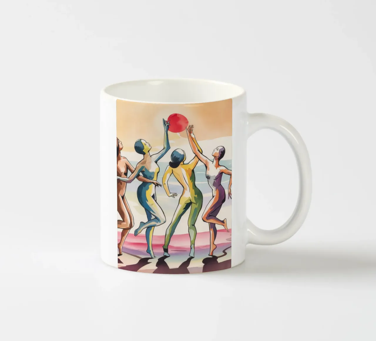 Sogni danzanti tazza in ceramica da Artie Shifa