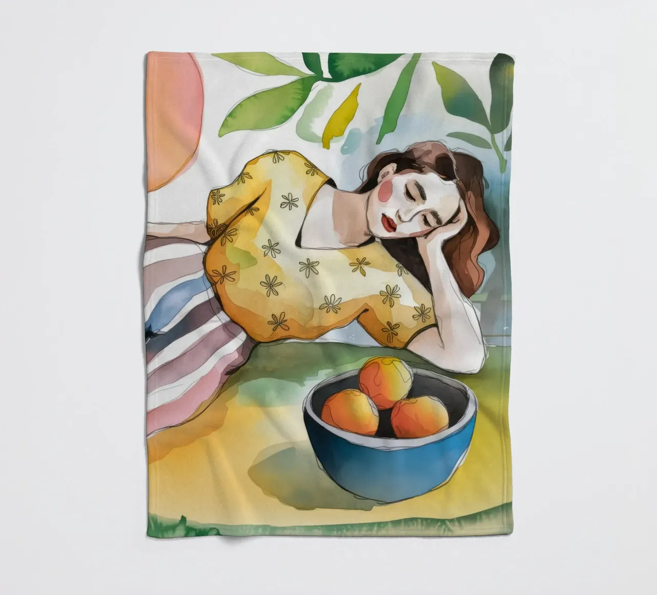 Sogni baciati dal sole coperta in pile da Artie Shifa