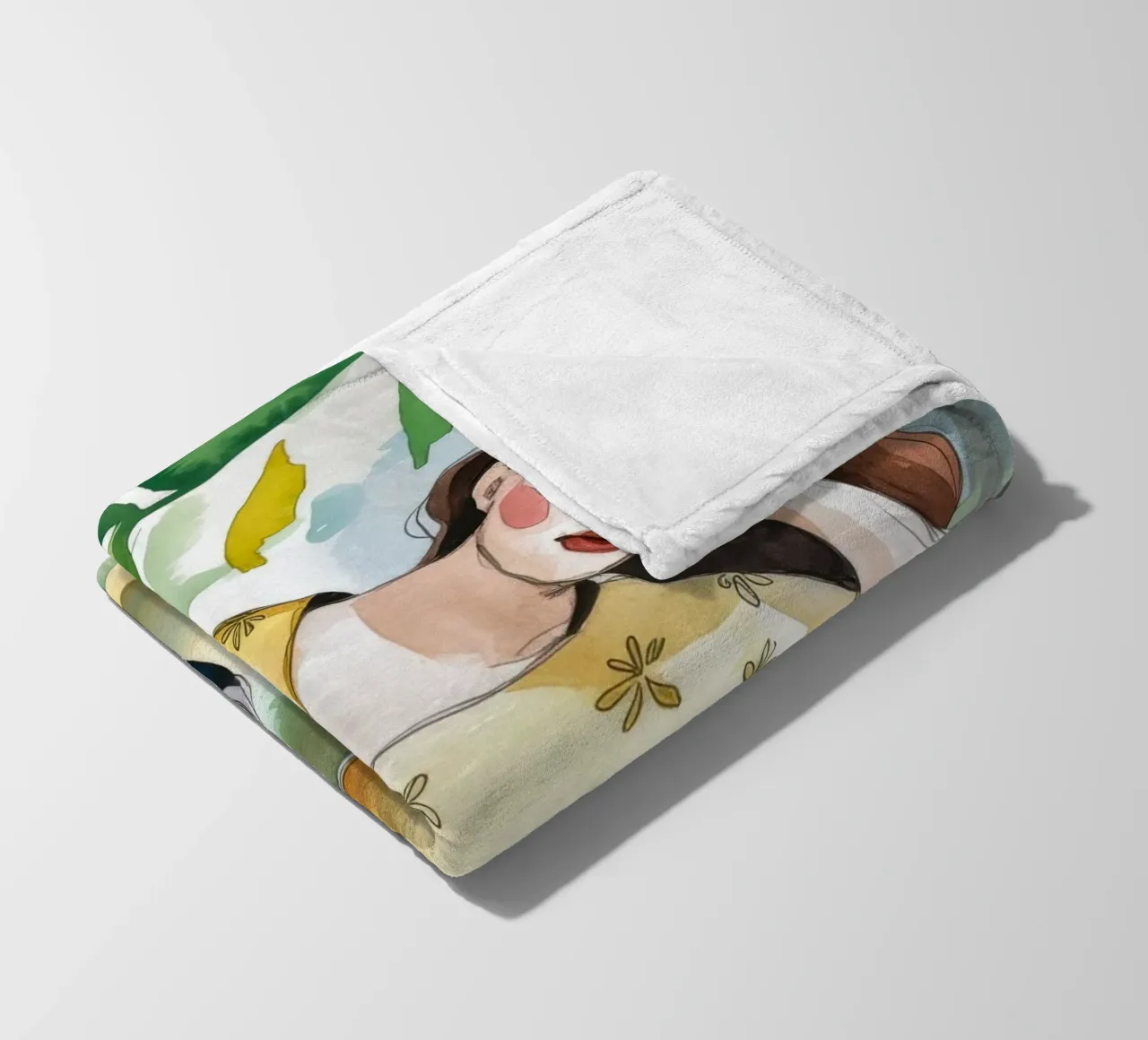 Sogni baciati dal sole coperta in pile da Artie Shifa