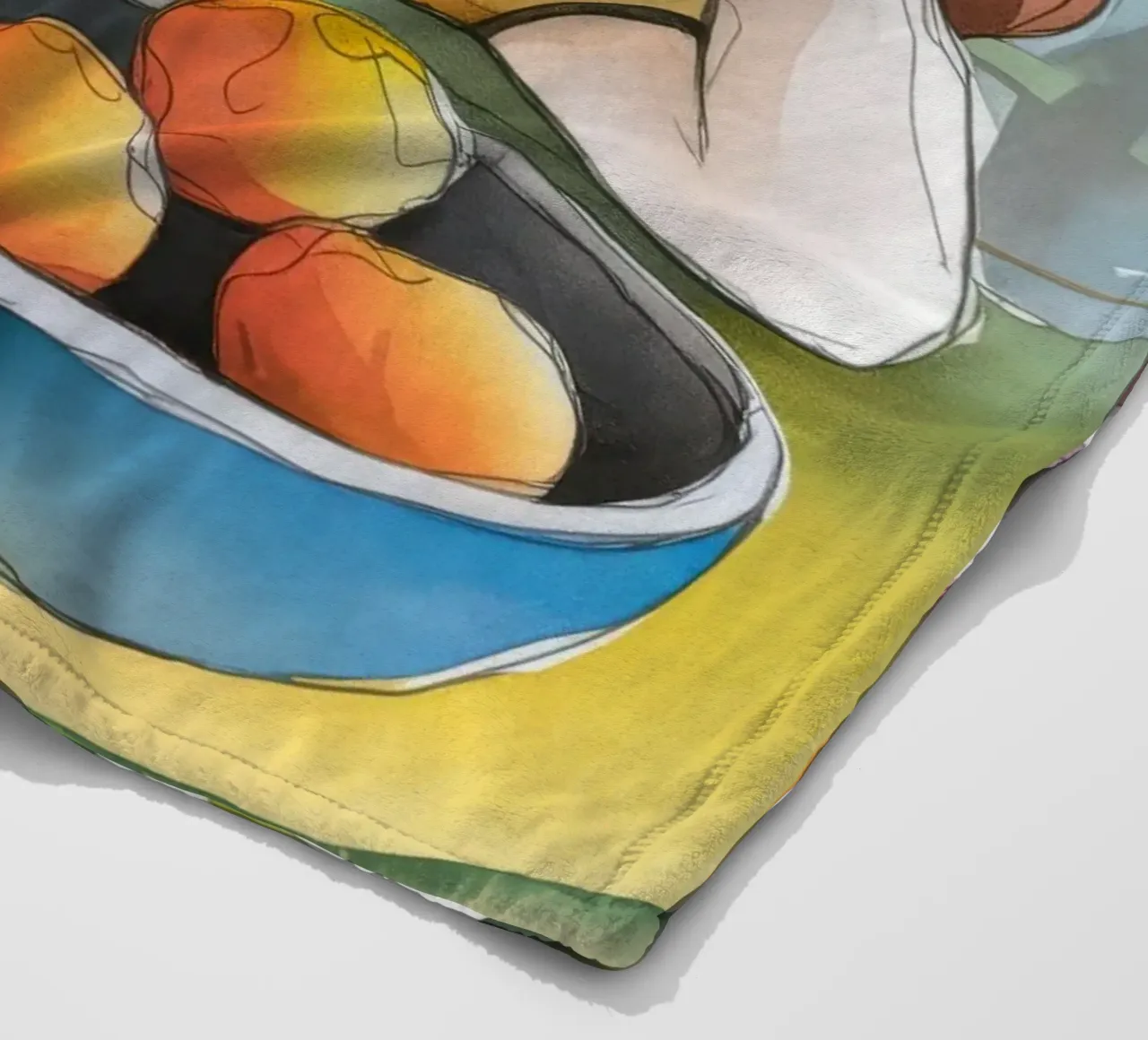 Sogni baciati dal sole coperta in pile da Artie Shifa