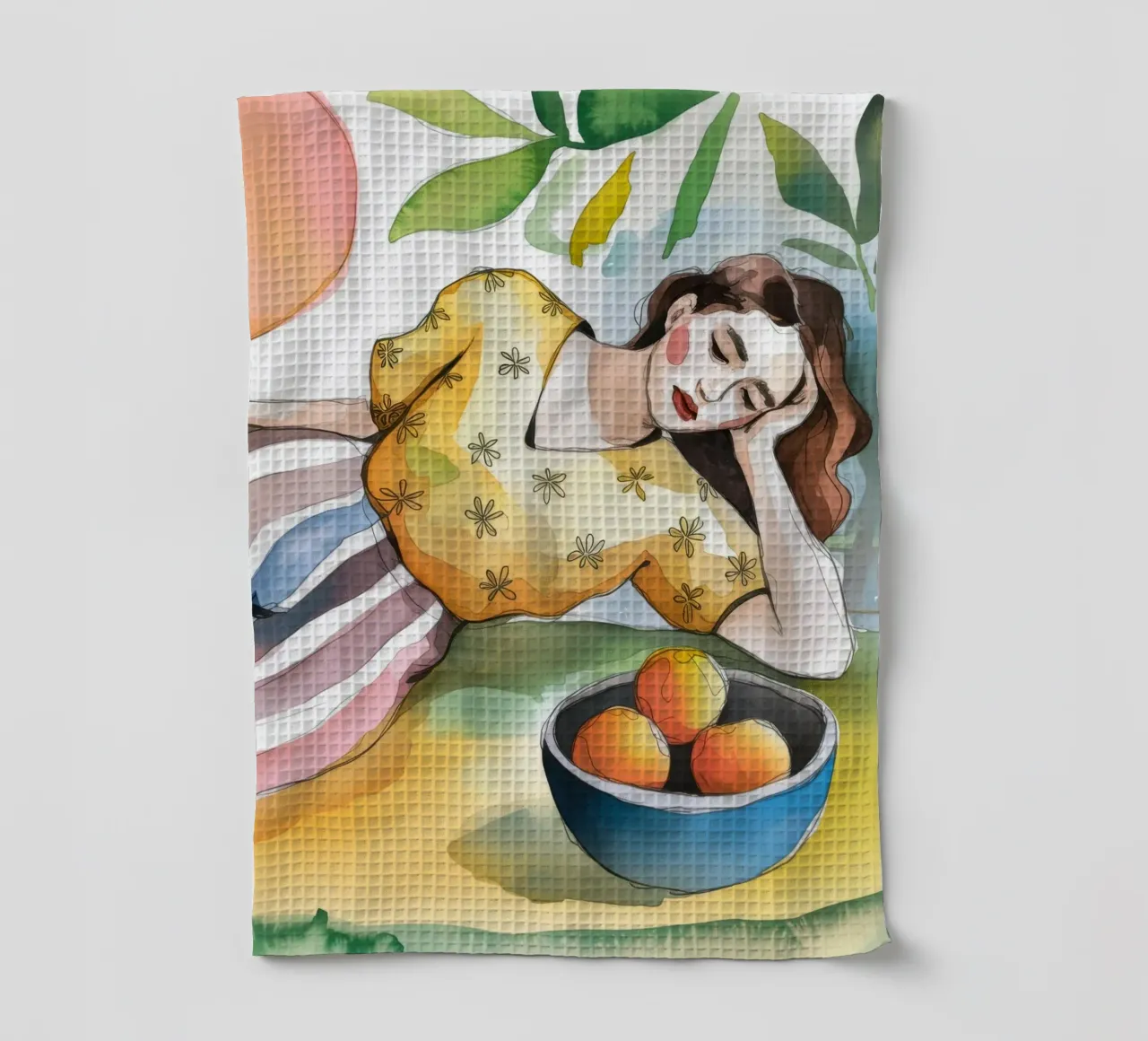 Sogni baciati dal sole canovaccio da cucina da Artie Shifa